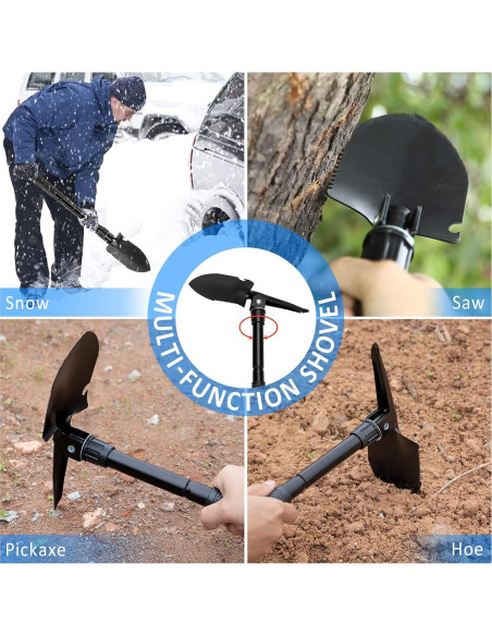 Kit de Emergencia en Carretera AUTODECO 72 Piezas con Primeros Auxilios