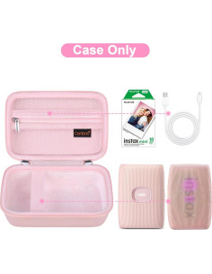 Funda Canboc Rosa para Impresora Fujifilm Instax Mini Link 3 2