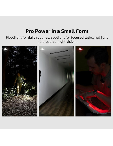 Linterna EDC OLIGHT Baton4 Premium 1300 Lúmenes Recargable