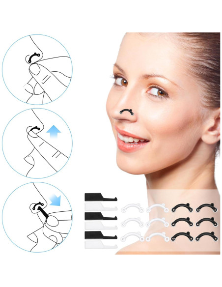Lifter de Nariz XLIUAX - Modelador Invisible Reutilizable 18 Piezas