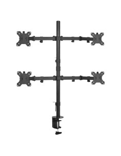 Soporte Cuádruple para Monitor VIVO STAND-V004 30" Negro