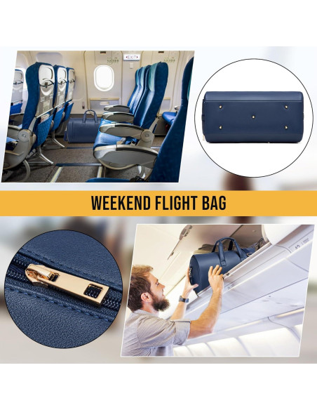 Bolsa de Ropa Convertible Wymulot 50L Azul con Compartimento para Zapatos