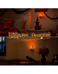 Luz Nocturna Halloween Briignite Fantasma Enchufable 1W 2