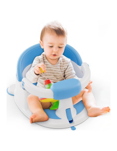 Asiento de Baño Antideslizante ONTHEWEI Azul 6-24 Meses