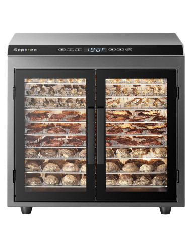 Deshidratador de Alimentos Septree DBC-09B, 9 Bandejas 1000W