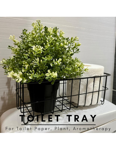 Cesta de Almacenamiento de Alambre WAIMIU 3 Piezas Negro