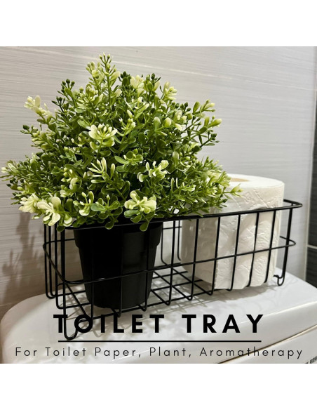 Cesta de Almacenamiento de Alambre WAIMIU 3 Piezas Negro