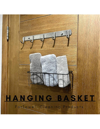 Cesta de Almacenamiento de Alambre WAIMIU 3 Piezas Negro