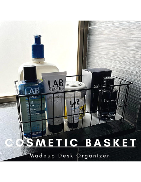 Cesta de Almacenamiento de Alambre WAIMIU 3 Piezas Negro