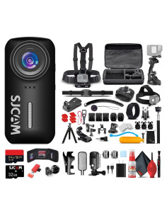 Cámara de Acción SJCAM C110 Plus 4K, Estabilización y Accesorios