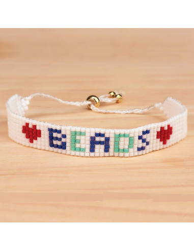 Kit de Telar de Cuentas LoomEEZ The Beadsmith - Ajustable, 3 Longitudes