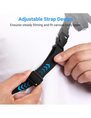 Soporte de Cuello Ajustable STARTRC para GoPro Hero 13/12/11/10