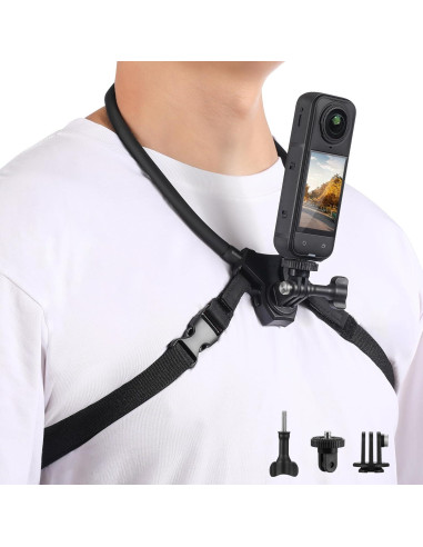 Soporte de Cuello Ajustable STARTRC para GoPro Hero 13/12/11/10