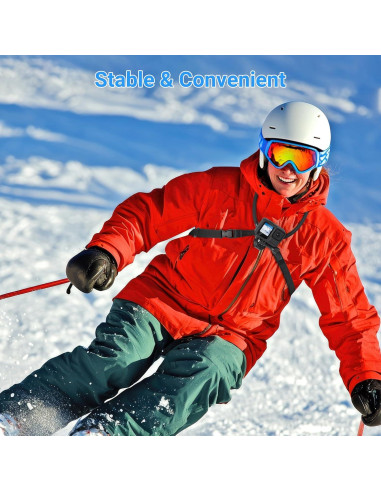 Soporte de Cuello Ajustable STARTRC para GoPro Hero 13/12/11/10