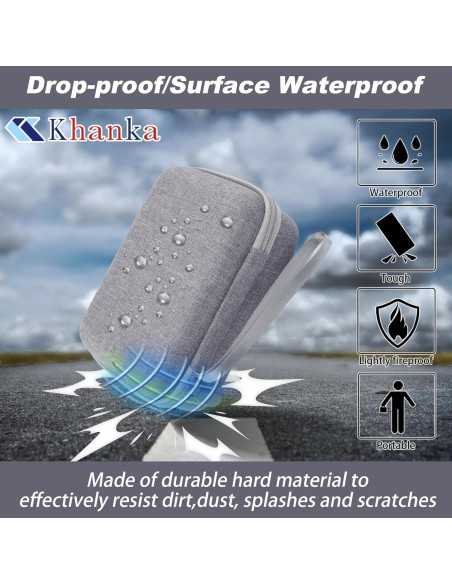 Funda de almacenamiento dura Khanka para soplador Wolfbox MF100