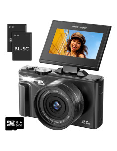 Cámara Digital IWOBAC WD08-5K 5K 75MP Autofocus 18X WiFi