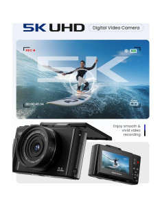 Cámara Digital IWOBAC WD08-5K 5K 75MP Autofocus 18X WiFi 2