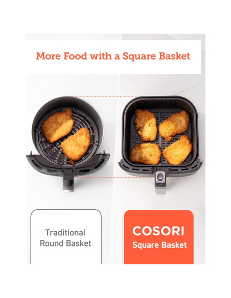 Freidora de Aire COSORI CP168-AF 5.8L 13 Funciones Negra