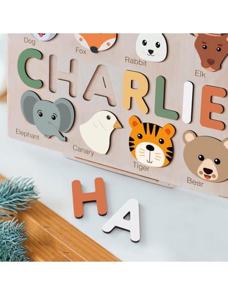 Rompecabezas Personalizado Zuzu Puzzle con Animales 37x23cm Rompecabezas Personalizado Zuzu Puzzle con Animales 37x23cm