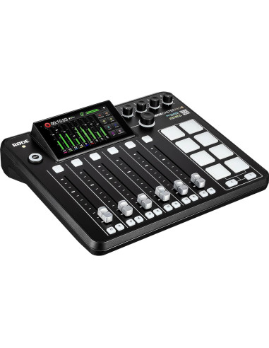 RODE RODECaster Pro II + 4 Auriculares + 4 Micrófonos + 64GB SD