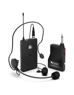 Micrófono Inalámbrico FIFINE K037B con Lavalier y Auricular