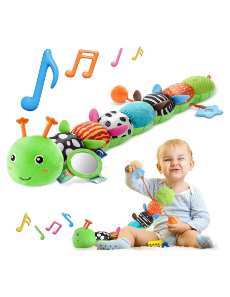 Juguete Sensorial Gato Musical HEMRLY Verde 0-6 Meses