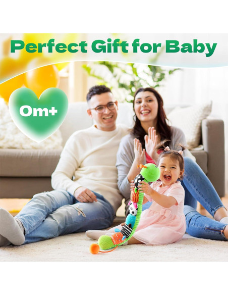 Juguete Sensorial Gato Musical HEMRLY Verde 0-6 Meses