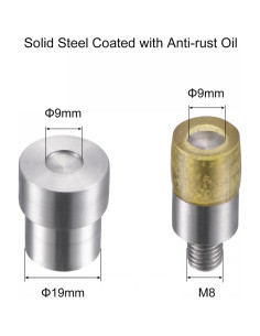 Máquina de Prensa Manual uxcell para Remaches de 9mm 2
