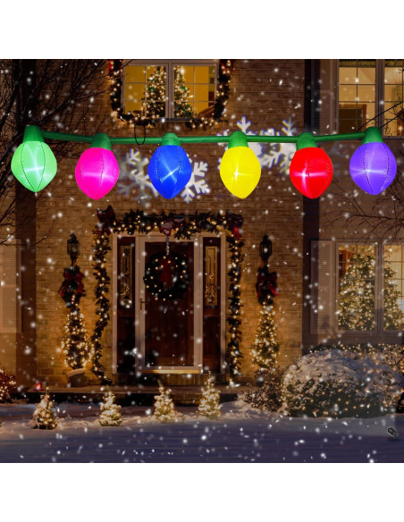 Adorno Inflable de Navidad SEASONBLOW 4.57 m con Luz LED