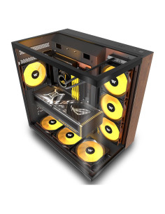 Caja de PC KEDIERS P7 ATX 6 Fans ARGB PWM Vidrio Templado