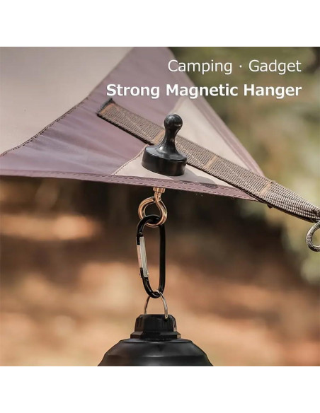 Ganchos Magnéticos Pxoerzy para Camping - 5 Unidades 6.8kg