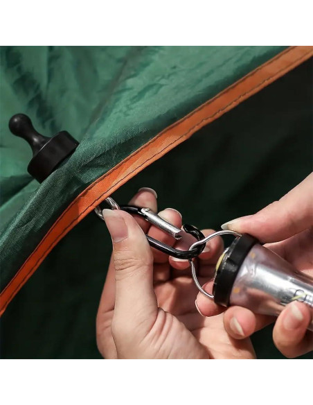 Ganchos Magnéticos Pxoerzy para Camping - 5 Unidades 6.8kg