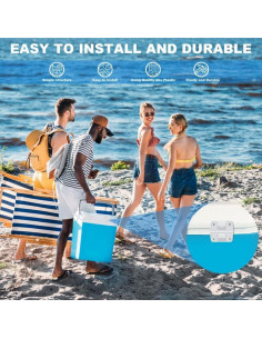 Juego de bisagras y tornillos PMCAF para enfriadores Coleman 2