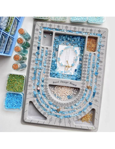 Bandeja de Cuentas SXDMHYB A Texturizada 9 Compartimentos