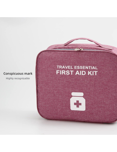 Bolsas de Primeros Auxilios TOPASION - 2 Tamaños, Impermeables