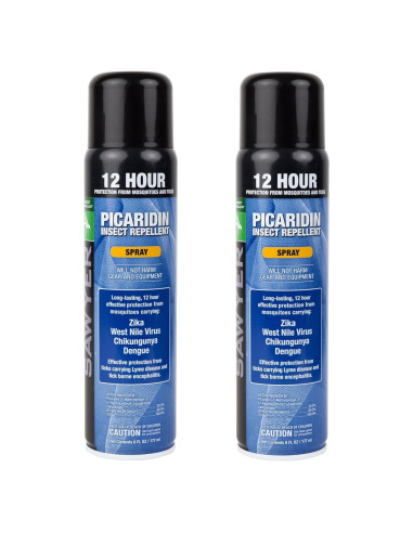 Repelente de Insectos Sawyer Picaridina 20% Spray 177 ml x2
