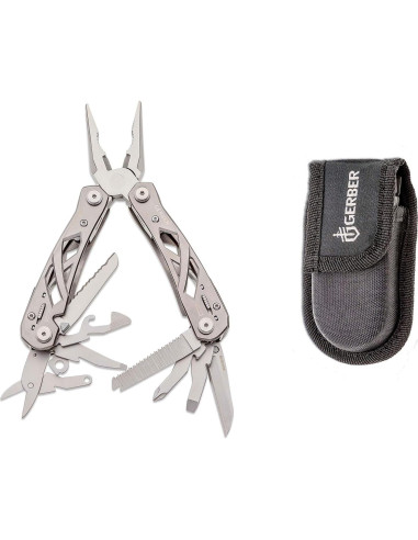 Multi-Herramienta 12 en 1 Gerber con Funda de Nylon