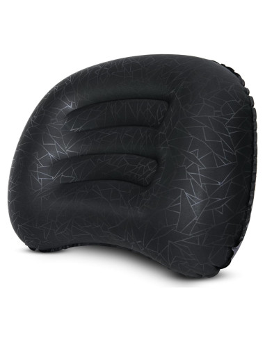 Almohada Inflable ATEPA Negra Ergonómica para Camping 0.09 kg