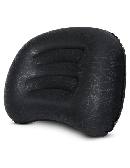 Almohada Inflable ATEPA Negra Ergonómica para Camping 0.09 kg