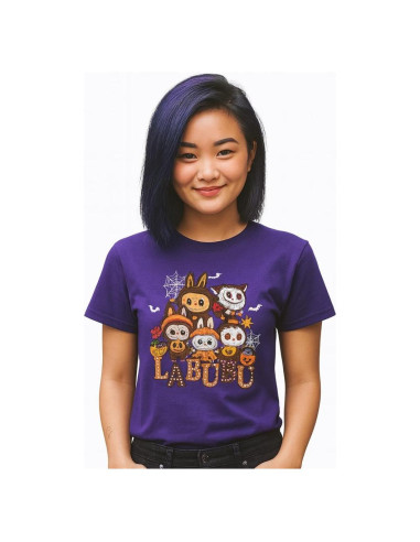 Camiseta Halloween Labu.buu Unisex Diseño Espeluznante