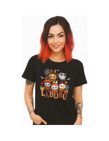 Camiseta Halloween Labu.buu Unisex Diseño Espeluznante