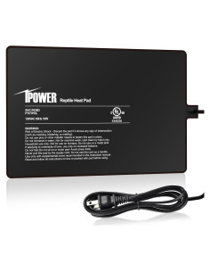 Almohadilla Térmica para Reptiles iPower 20x30 cm 16W
