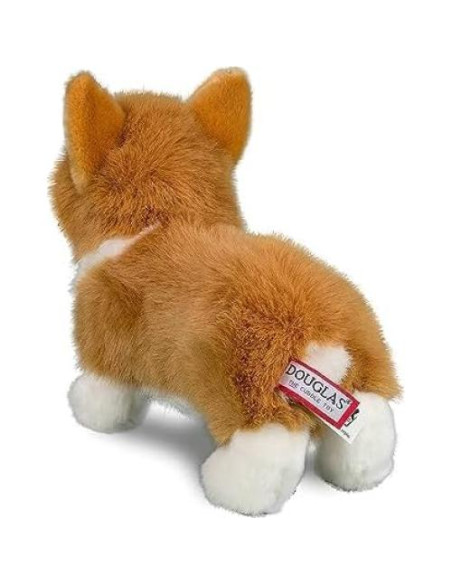 Peluche Corgi Louie Douglas 25 cm Suave y Realista Peluche Corgi Louie Douglas 25 cm Suave y Realista