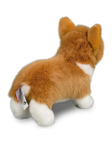 Peluche Corgi Louie Douglas 25 cm Suave y Realista