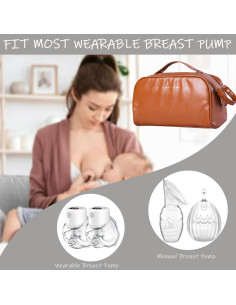 Bolsa Accesorio Extractor de Leche Mini Seeuright Marrón 2