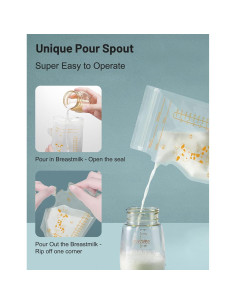 Bolsas de Almacenamiento de Leche Materna Mumgaroo 250 ML - 40 Pcs 2