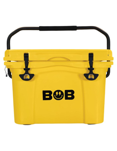 Enfriador Duro BOB EL ENFRIADOR CO 25Qt Amarillo Portátil