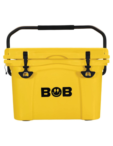Enfriador Duro BOB EL ENFRIADOR CO 25Qt Amarillo Portátil