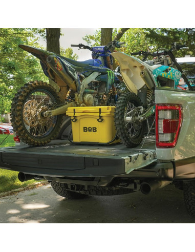 Enfriador Duro BOB EL ENFRIADOR CO 25Qt Amarillo Portátil