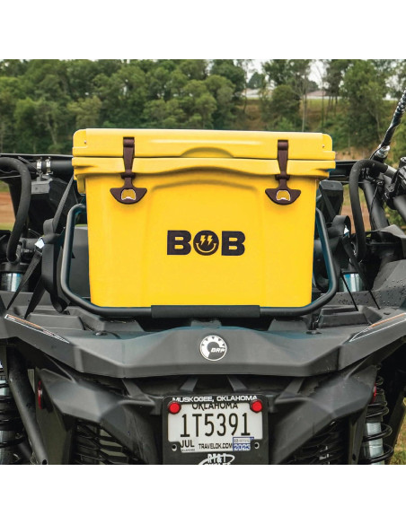 Enfriador Duro BOB EL ENFRIADOR CO 25Qt Amarillo Portátil